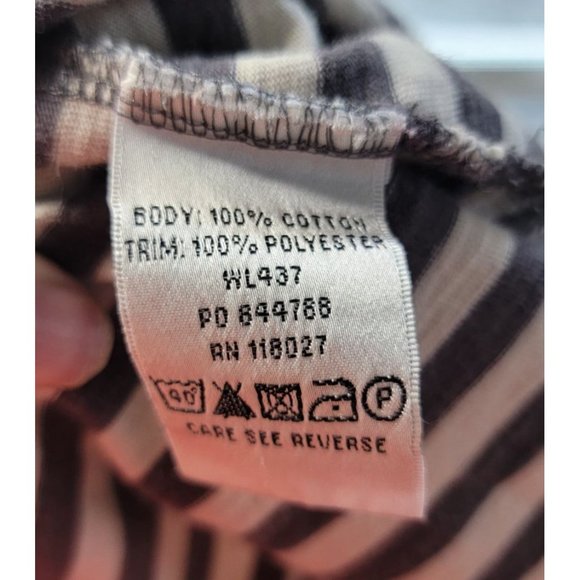 Boden striped long sleeve tee, sz12 - Picture 5 of 5